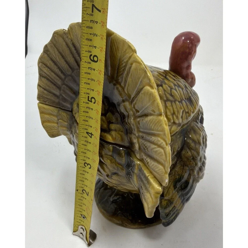 Napcoware Turkey Covered Dish Vintage Japan Thanksgiving